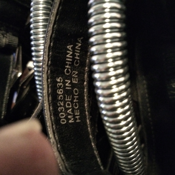 Forever 21 Chunky Block Heel Mule Pointy Toe Black Strapped 7 - Picture 8 of 9